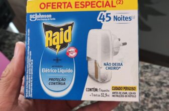 PRA NÃO TOMAR PICADA A NOITE 🚫 Raid Repelente Elétrico…