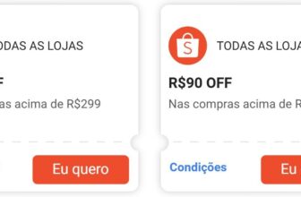 🚨 CUPONZADAAA NA SHOPEE ONLINE! 🎟 R$30 OFF em R$299…