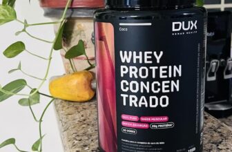 CONCENTRADÃO DA DUX 💪 Whey Protein Concentrado Baunilha 900g Dux…