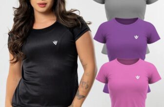 MENOS DE 15 CONTO CADA 👚 Kit 4 Blusas Feminina…