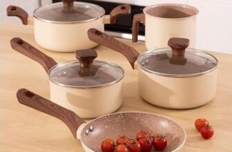 PROMO DE ADULTO ✅ Jogo de 5 Panelas Alumínio Pratic…