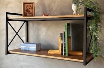 NÃO SOU DESIGNER DE INTERIORES MAS ACHEI CHIQUE Prateleira Estilo…