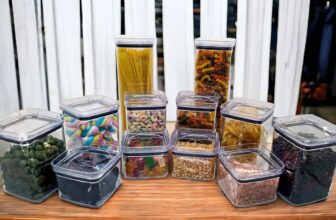 PARA ORGANIZAR OS MANTIMENTOS 🫙 Kit Potes Porta Mantimento Hermético…