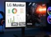 NÃO ENTENDO QUEM TRABALHA COM UM MONITOR SÓ Monitor LG…