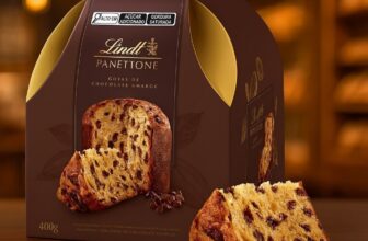ESSE É DO BOM 🍞 Panettone Lindt Gotas de Chocolate…