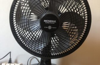 PRA ALIVIAR O CALORZÃO 🍃 Ventilador de Mesa Mondial, 30cm,…