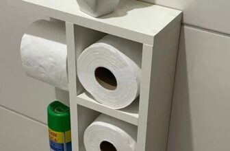 ORGANIZAR O SEU GUARDANAPO DE CANECO 🧻 Nicho Banheiro Porta…