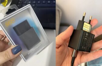 PRA DAR AQUELA CARGA RÁPIDA ⚡️ Carregador Turbo 45W Qcy…