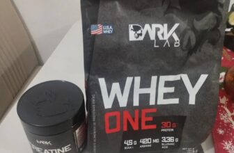 KITZÃO DARK LAB 💪 Whey One 900g + Creatina 300g…