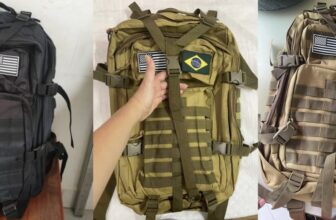 PRA QUEM CURTE SUBIR MONTANHA 🎒 Mochila Tática Impermeável Militar…