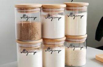 E O BAMBU? 🫙 Kit 6 Potes De Mantimento Vidro…