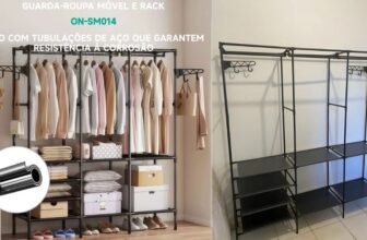 PARA DE DEIXAR AS ROUPAS LARGADAS PELA CASA ✅ Cabideiro…