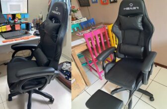 TUA COLUNINHA DE CAMARÃO AGRADEÇE 🪑 Cadeira Gamer Preto Healer…