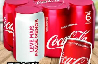 COQUINHA GELADA HUMMMM 🥤 Pack de Coca-Cola Lata 350mL 6…