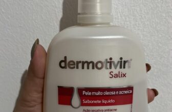 PRA AJUDAR NO CONTROLE DA ACNE E OLEOSIDADE Dermotivin Sabonete Líquido Facial P…