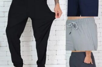 PRA TREINAR E SAIR CONFOTÁVEL Kit 2 Calças Jogger Masculina Dinamic Treino Punho…