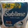 PASSADA CONFORT Papel Higiênico Folha Dupla Sublime 24 Rolos 30m DE 44 | POR 27,…