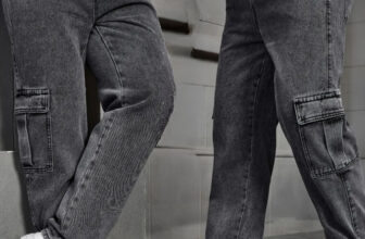 JÁ PODE PARAR DE ROUPAR AS CALÇAS SKINNY DA SUA MULHER Calça Cargo Larga Skatist…