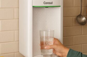 SEM ÁGUA XUJA Purificador de Água Consul CPC31AB Compacto Com Filtragem Classe A…