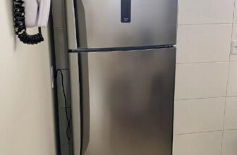 TÁ BONITONA ESSA DA PANASONIC Geladeira Panasonic Frost Free Duplex 387L 220V DE…