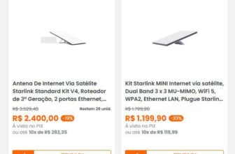 CUPONZADA DA INTERNET DO ELON  10% OFF em Compras de Starlink cupom: STARLINK10…