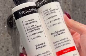 LAVA ESSE TELHADO HEIN Principia Kit Shampoo E Condicionador Antiqueda Aq-01 250…
