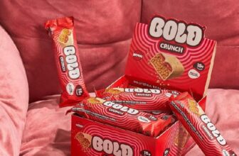 DOCINHO DE QUEM TOMA BOMBA O DIA TODO Bold Crunch Display (12 unid. 50g), Morang…