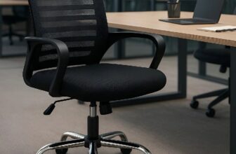 PODE SENTAR Cadeira Escritório Giratória Ergonômica DE 309 | POR 199,90 CUPOM: R…