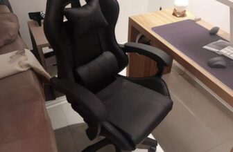 SENTE GAMER Cadeira Gamer Preta Healer Wells Reclinável Giratória POR 455,20 CUP…