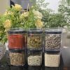 PRA ORGANIZAR TUA COZINHA Conjunto 6 Potes Organizadores Herméticos 150ml DE 64,…