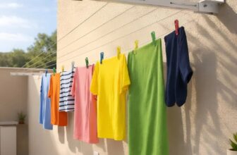 PRO CÊ QUE NÃO TEM MUITO ESPAÇO Varal Dobravel De Parede Aluminio Resiste Ate 80…