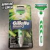 SEI QUE TU TÁ PRECISANDO Gillette Aparelho De Barbear Mach3 Sensitive + 1 Carga …