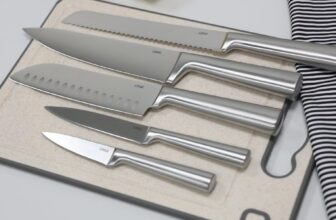 PRA VOCÊ QUE É MASTERCHEF LUMAI Conjunto de 5 Facas de Cozinha Zurich Robusto em…