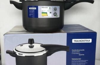 COZINHAR UM FEIJÃOZINHO Panela de Pressão Starflon Max 4,5L Tramontina Vancouver…