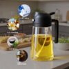 ECONOMIZAR AZEITE Borrifador De Azeite E Vinagre Vidro Galheteiro 500ml POR 23,7…