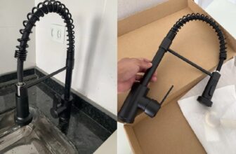 PRA DEIXAR A TUA COZINHA BEM GOURMET  Torneira Cozinha Gourmet 360° Preto Fosco …