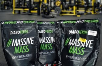 BOTAR UMA MASSA NESSE CORPIN Massive Mass Hipercalórico Refil 2,5kg Sabor Morang…