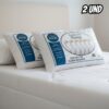 DESCANSAR A FABRICA DE PARANOIA Kit 2 Travesseiros Plumas 50x70cm Penas Ganso DE…