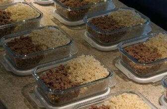 SÃO 10 POTES DE VIDRO Kit 10 Potes Herméticos de Vidro 640ml DE 149,90 | POR 100…