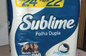 PÓS LANCHÃO FICA DE CONTENÇÃO  Sublime – Papel Higiênico, Folha Dupla, 24 rolos …