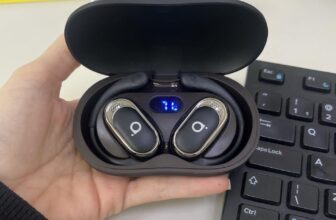 FONEZINHO PRA TREINAR Basike Fone de Ouvido Bluetooth Esportivo 5.4 TWS DE 134,8…