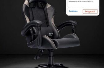 SENTE MELHOR Cadeira Gamer TGT Heron TC2  POR 360 em 12x sem juros Resgate o Cup…