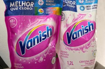 CUIDA DAS SUAS ROUPAS Kit Tira Manchas Vanish Gel Multiuso 1,2L + Crystal White …