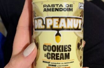 APROVEITA QUE TÁ VALENDO MUITO Pasta de Amendoim Dr. Peanut Cookies & Cream …