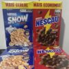 CAFÉ DA MANHÃ DOS CAMPEÕESKit Cereal Matinal Chocolate Nescau 210g + Snow Flakes…