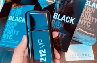 NA BALADA VOCÊ VIRA O MAIORAL Perfume Carolina Herrera 212 VIP Black EDP 200ml D…