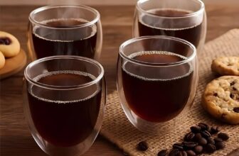 JUNTAR AS MIGAS PARA UM CAFÉZIN Copo Café Bono Parede Dupla De Vidro 80ml – 4 un…