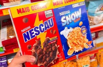 NO CAFÉ DA MANHÃ VAI DE NESCAU E A TARDE COM O URSÃO Kit Nescau Cereal 210g + Sn…
