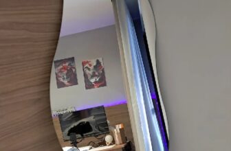 SE FOR VAMPIRO NÃO VAI VER NADA Espelho Rocco Corpo Inteiro Organico 90x40cm – O…