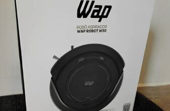 ADEUS POEIRA WAP Aspirador de Pó Robô ROBOT W90 3 em 1 DE 399 | POR 246,41 EM 6X…